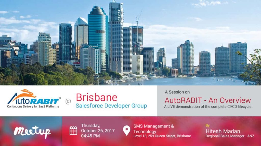 AutoRABIT at Salesforce Brisbane Developer Group Meetup