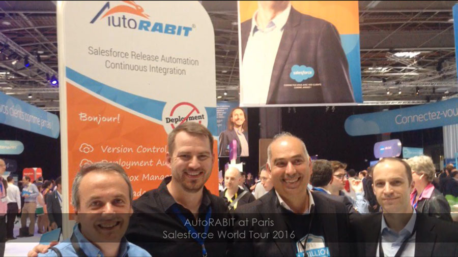 AutoRABIT at Paris Salesforce World Tour 2016