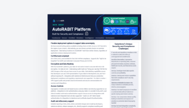 AutoRABIT Platform Security