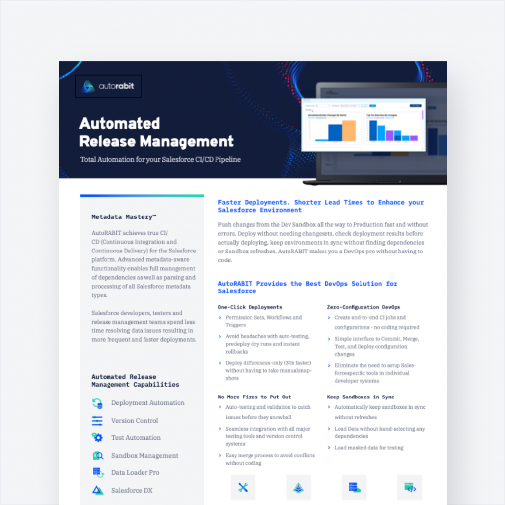 AutoRABIT Automated Release Management