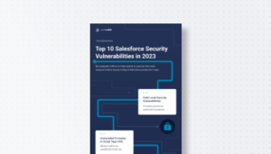 Top 10 Salesforce Security Vulnerabilities in 2023 Infographic