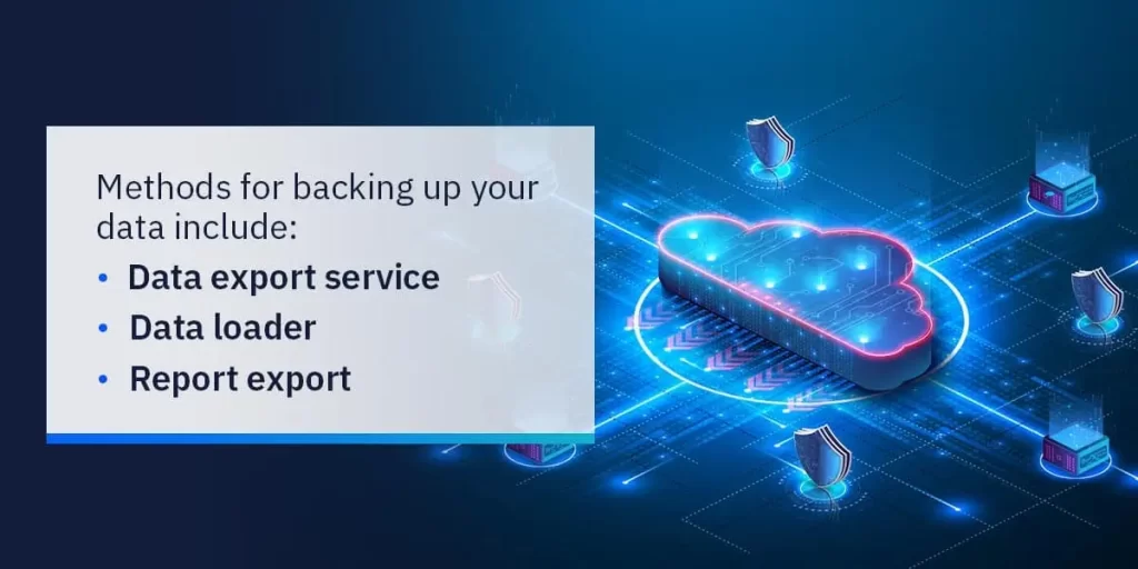 Data Backup Methods in Salesforce